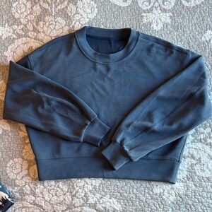 Lululemon Cropped Softstreme ~ Blue Color ~ Size 2